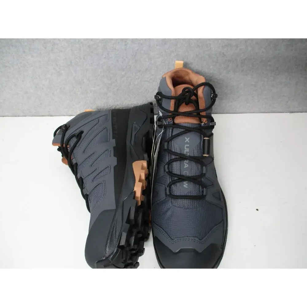 Salomon X Ultra 4 Mid GTX Waterproof Womens Sz 10 Hiking Boots Gray